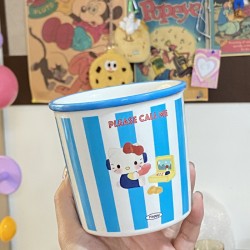 Japanese style shot glass  niche Ins cartoon hook glass  high temperature resistant shot glass coffee cup  gift box