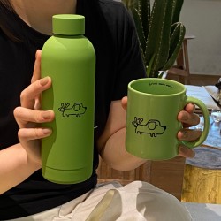 Cute Cartoon Shaking Puppy Fridge Magnet  Milky Hook Animal Magnetic Pegboard Decorative Stickers