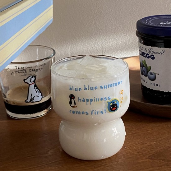 Cute and quirky tomato KT ceramic mug  American coffee cup with cartoon Hello Kitty illustration  couple's water cup