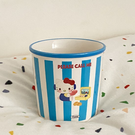 Vintage  niche  minimalist Instagram tomato glass  retro tomato heat resistant juice cup  coffee cup  280ml.