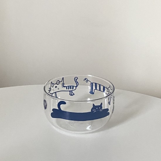 Mangmang's creative and cute cartoon animal ceramic absorbent coasters  personalized hand painted round insulated coffee coasters