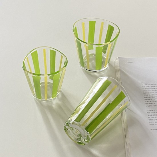 Korean Instagram Style Dreamy Colored Star Glass Coffee Cup  Super Fairy Girly Drinking Glass Goblet