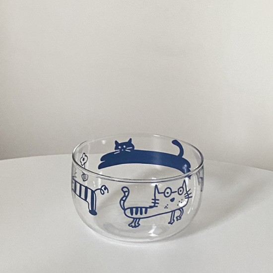 Mangmang's creative and cute cartoon animal ceramic absorbent coasters  personalized hand painted round insulated coffee coasters