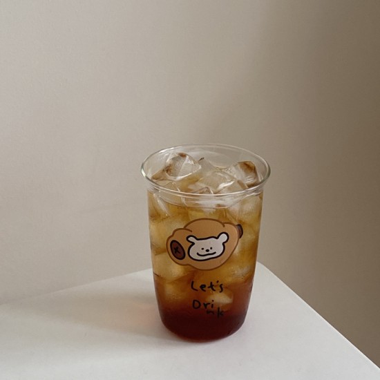 2024 bright red New Year tree graffiti waisted mug  niche cartoon ceramic water and coffee cup gift.