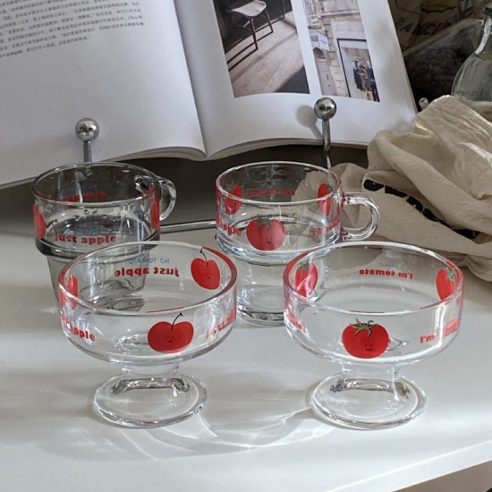 Instagram design shell  French romantic water cup.