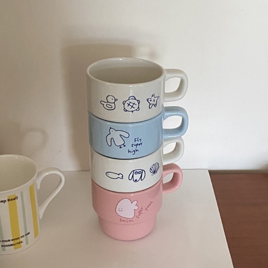 Not so smart  funny  and adorable big eyed bird plush bag charm  fun and niche pop eyed duck and seagull keychain